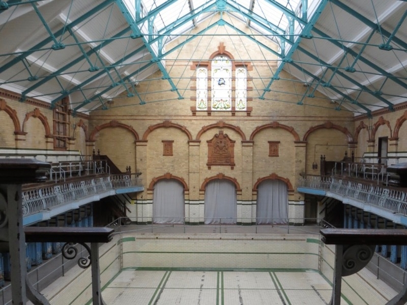 Victoria Baths pool space