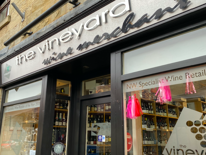 The Vineyard Exterior Wine Merchant Ramsbottom Insiders Guide