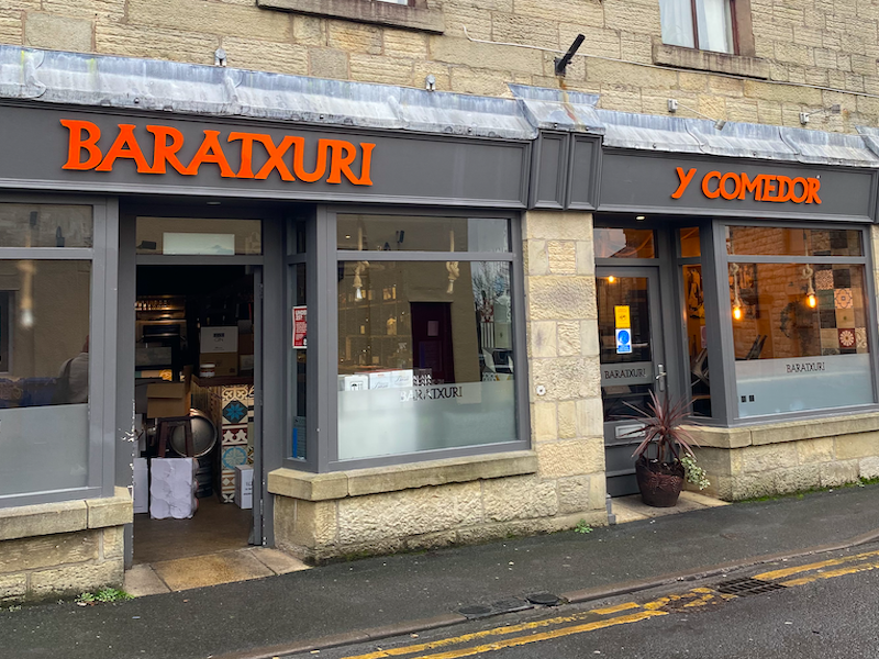 Baratxuri Restaurant Exterior Ramsbottom Restaurant 2022