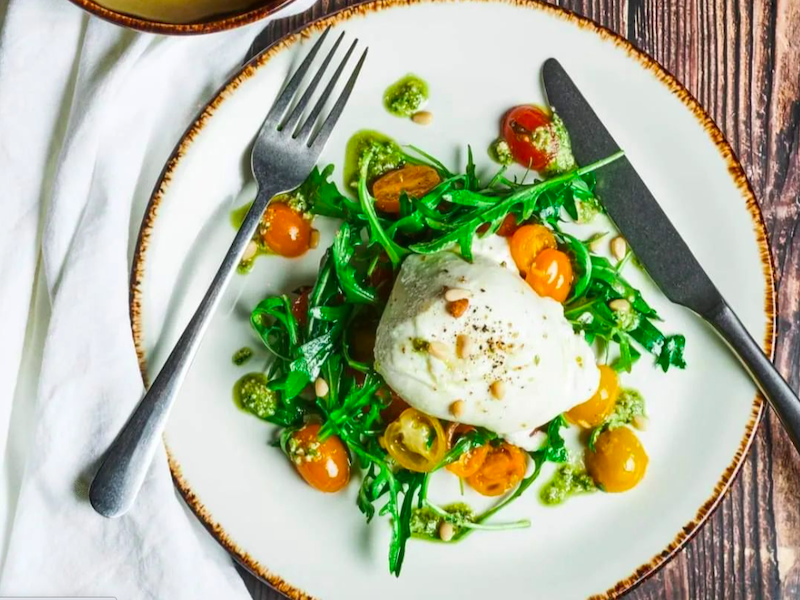 Burrata Cherry Tomatoes And Rocket From Tre Ciccio Ramsbottom Insiders Guide 2022