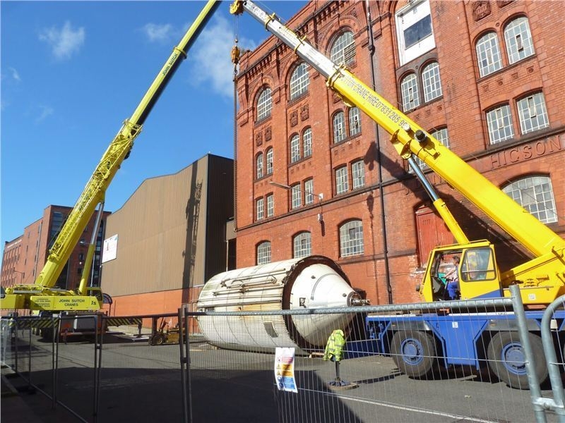 Cains Brewery Vats Removed In 2014