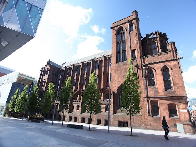 John Rylands Library Exterior For British Pop Archive Exhibition 2022