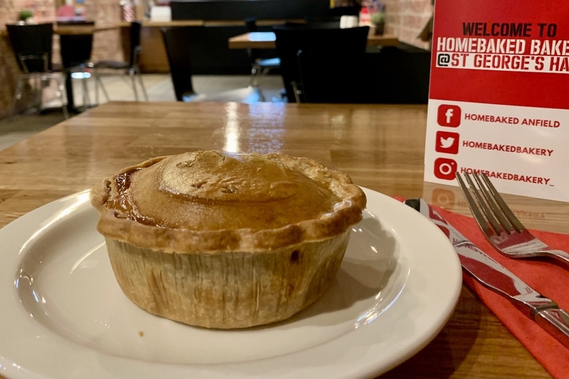 Homebaked Anfield Liverpool Pies St Georges Hall