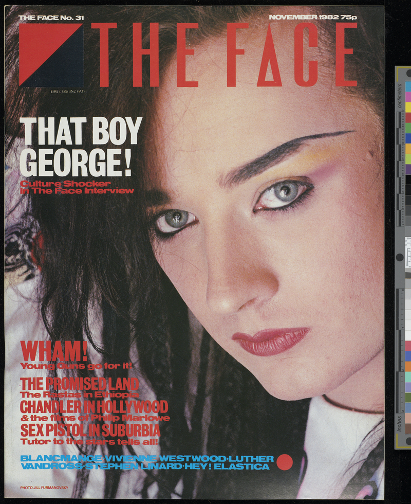 The Face Boy George Photographed By Jill Furmanovsky 1982 Courtesy Of The University Of Manchester