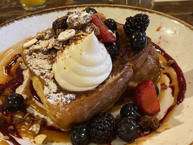 French Toast At Federal On Deansgate Manchester