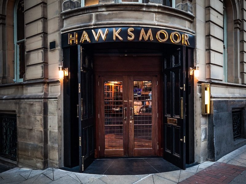 The Front Of Hawksmoor In The Old Courthouse On Deansgate In Manchester