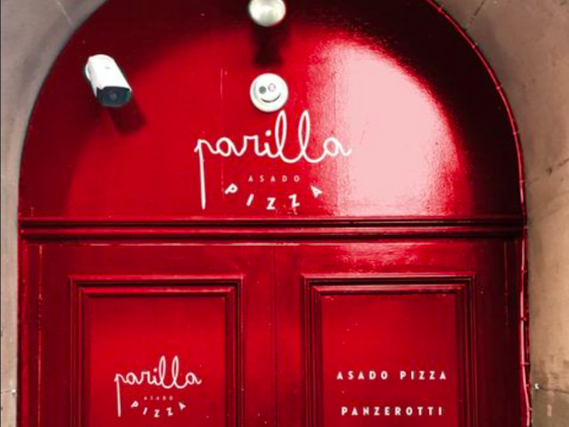 The Red Door Of Parilla Asado Pizza New Openings April 2022