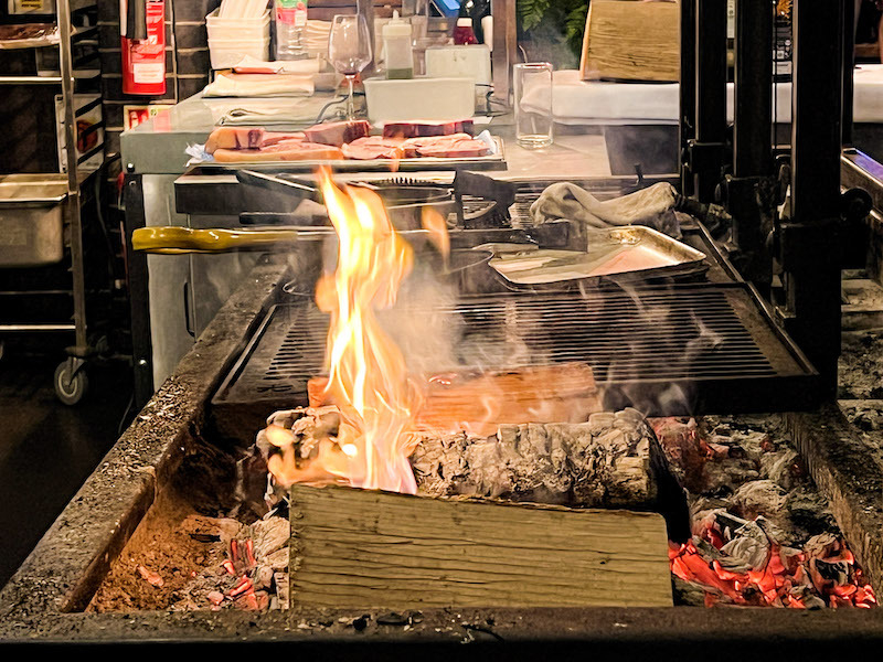 The Wood Fire Grill At Carnival At Escape To Freight Island In Manchester
