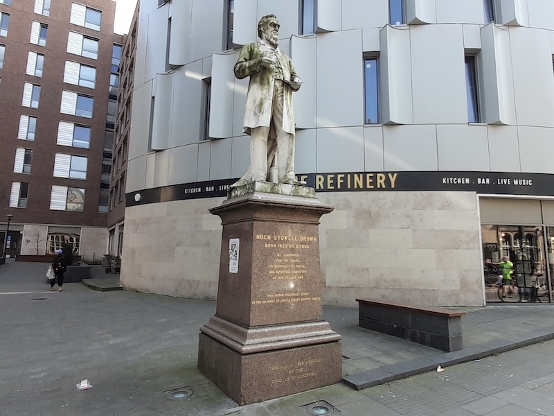 Liverpool Statues Hugh Stowell Brown
