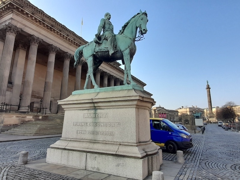 Liverpool Statues Prince Albert