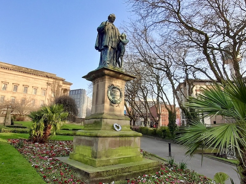 Monsignor James Nugent Liverpool Statues
