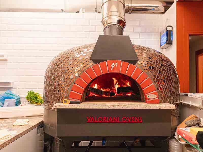 Wood Fired Oven In Luisas Radcliffe