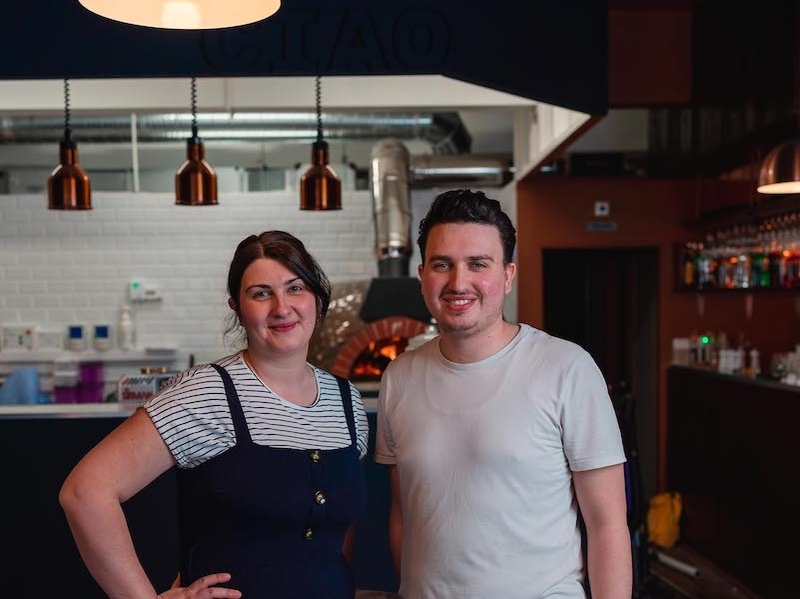Steph And Dom Szafranski Of Luisas Italian In Radcliffe Which Is A New Opening