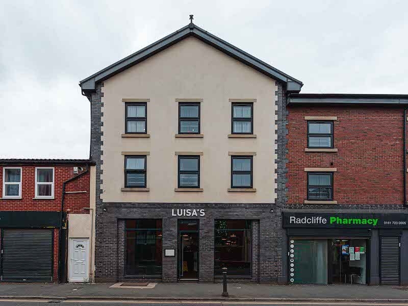 Luisas Italian In Radcliffe Sits Next To The Pharmacy