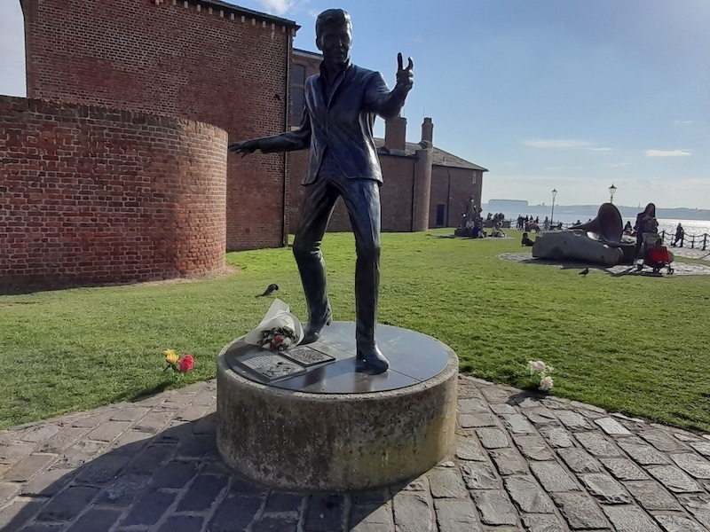 Liverpool Statues Billy Fury Albert Dock