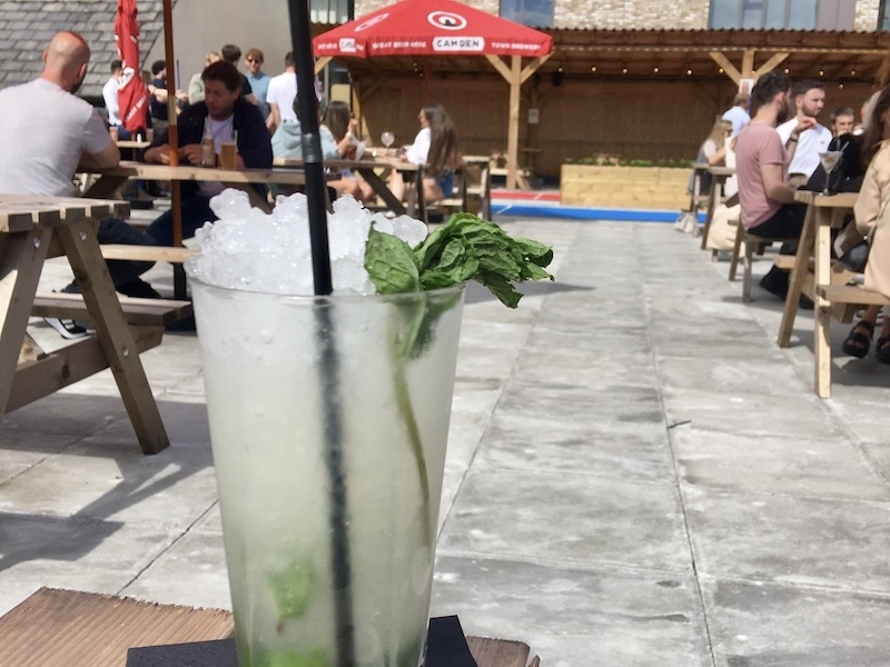 Pins Liverpool Duke Street Rooftop Mojito Tequila