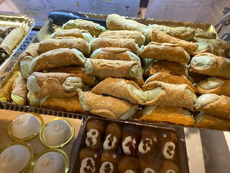 Cannoli And Bakes At Pizzammore Sale Manchester
