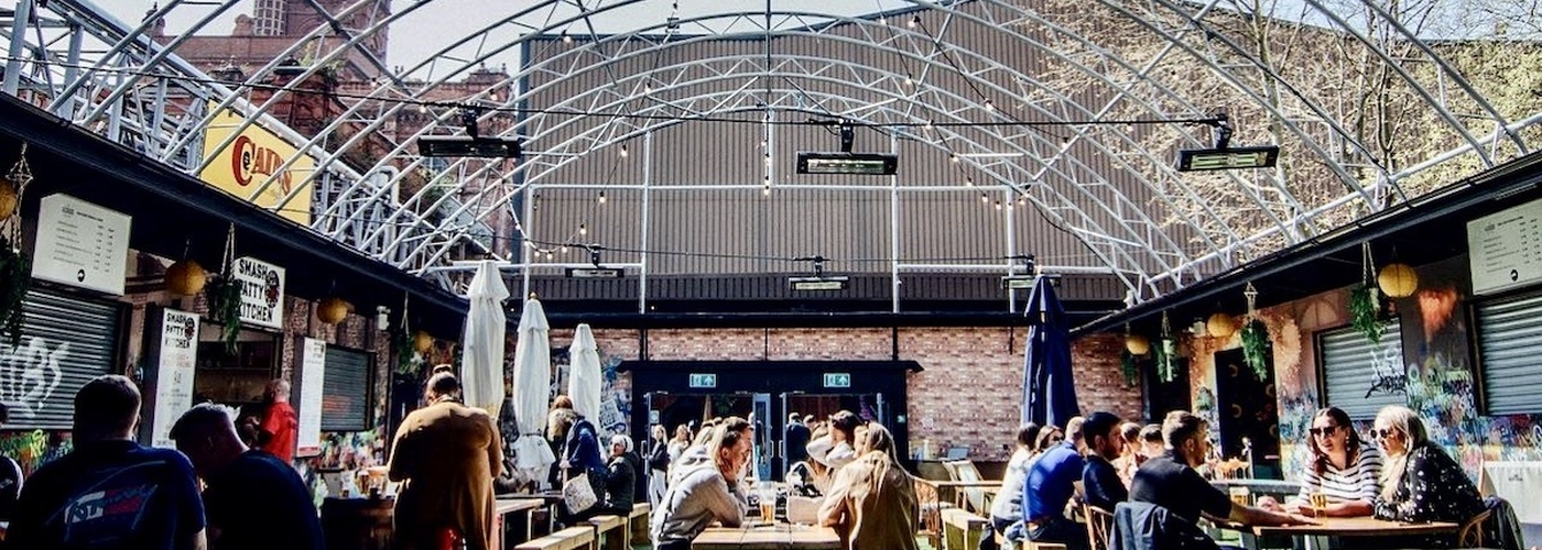 Baltic Beer Garden Liverpool Street Food Heated