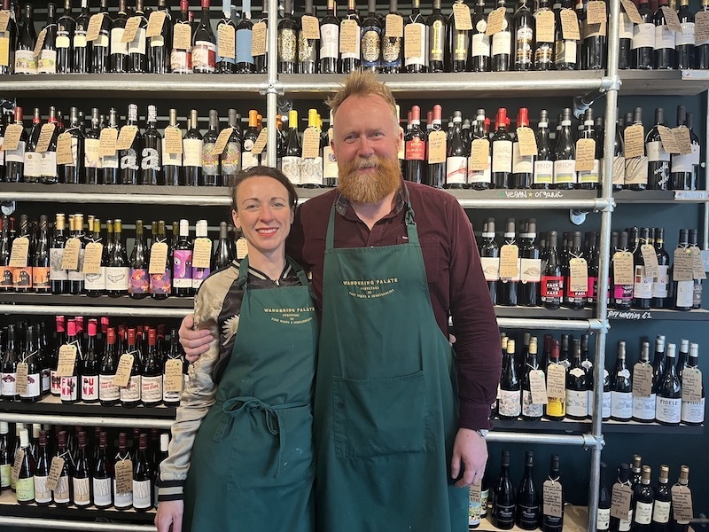 Emma And Will Evans Owners Of Wandering Palate In Monton Manchester