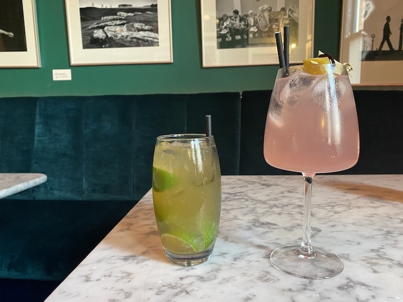 Two New Cocktails At Deli And Wine Shop Wandering Palate In Monton Manchester