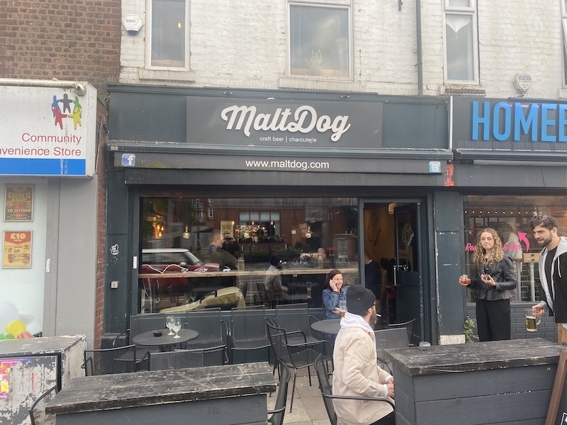 Maltdog Craft Beer Bar In Monton Manchester