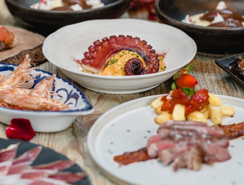 Octopus And Othe Small Plates At Iberica