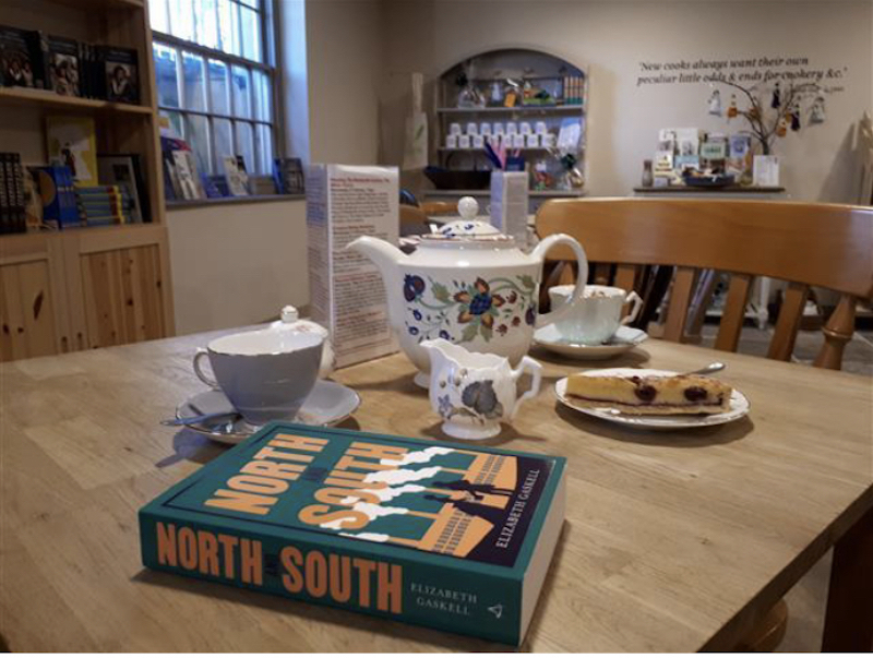 Tea With Book At Literary Elizabeth Gaskells House Credit Egh