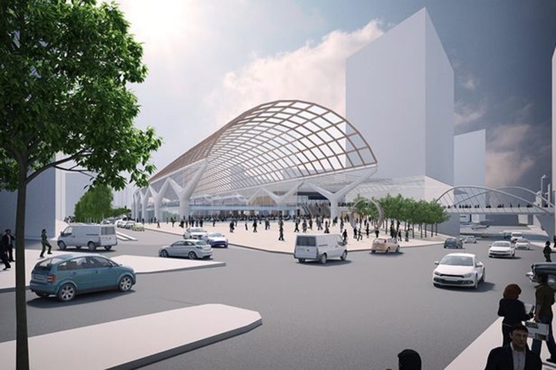 June 2022 Hs2 Manchester Piccadilly Station Cgi