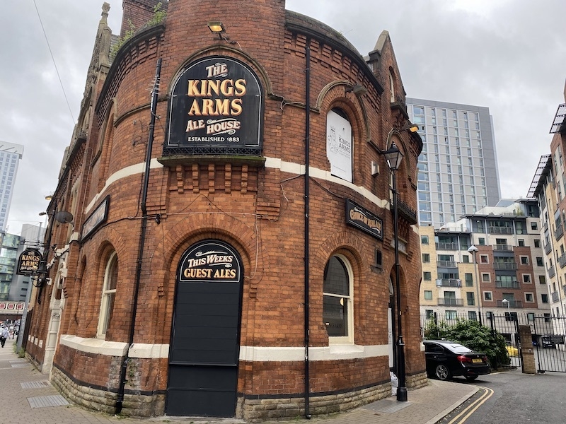 The Kings Arms Pub In Salford Manchester
