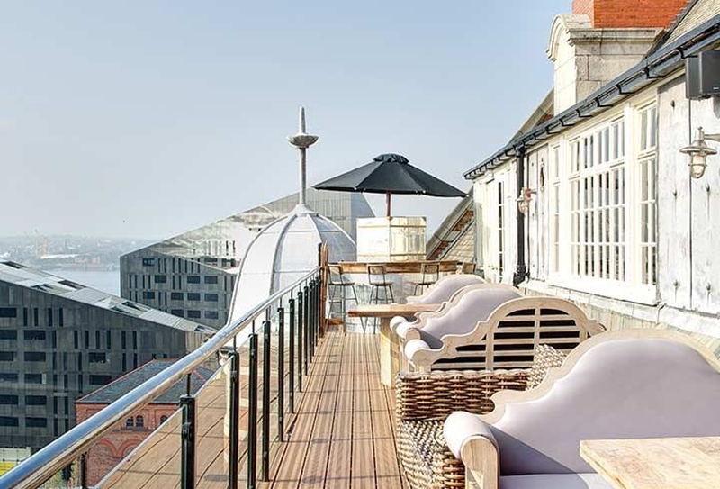 Carpathia Rooftop Bar On Top Of 30 James Street Hotel Liverpool1