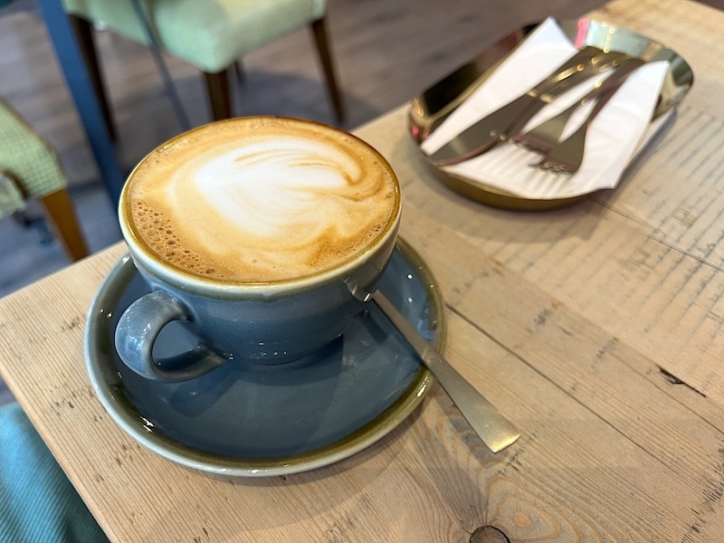 Oat Milk Flat White At Vibe Cafe Liverpool