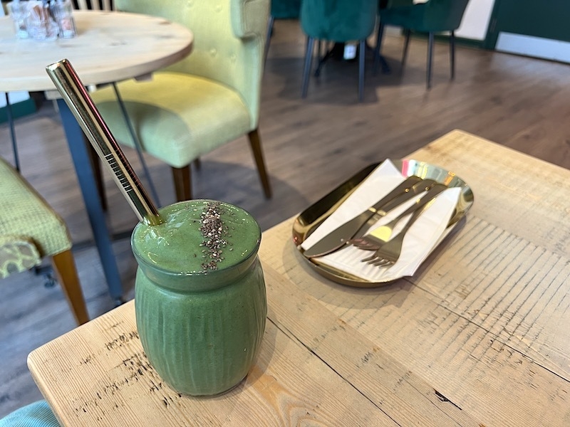 Greed Goddess Smoothie At Vibe Cafe Liverpool