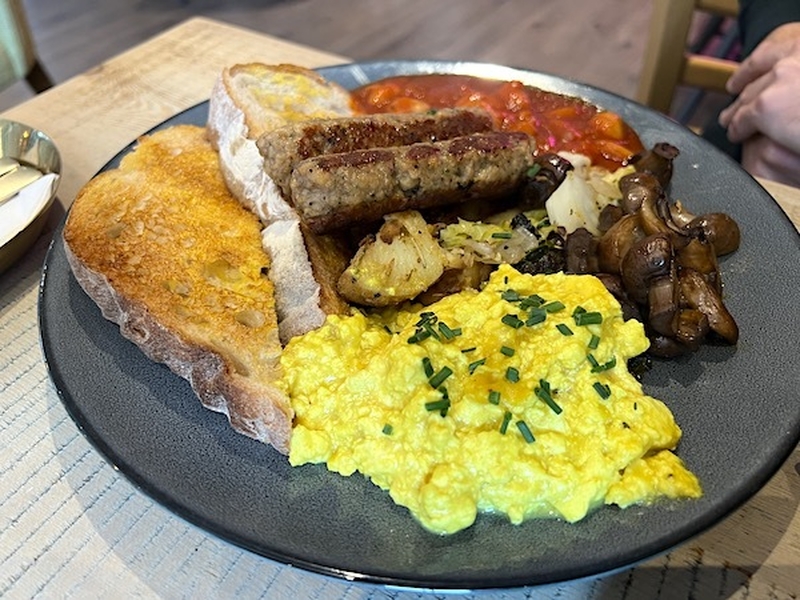 The Big One Full Vegan Breakfast At The Vibe Cafe Liverpool