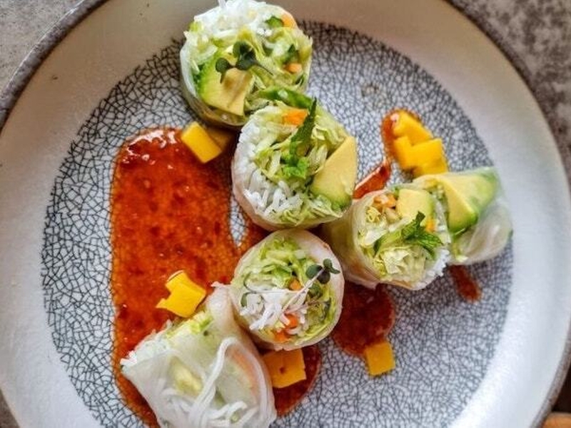 Avocado Rolls At Mi And Pho In Northenden Manchester