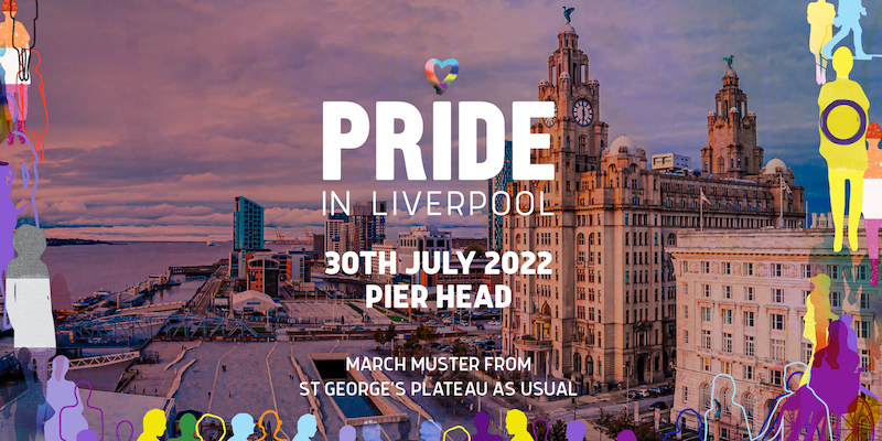 Pride Liverpool Banner 2022 March Lgbt