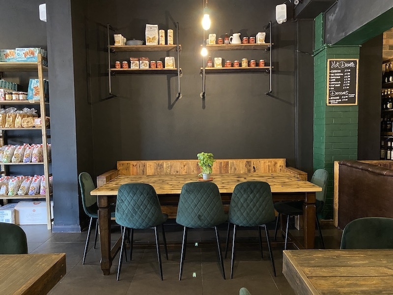 More Interiors At Ortica Plant Based Italian In Urmston Manchester