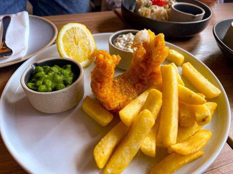 Fish And Chips From Canvas At Circle Square