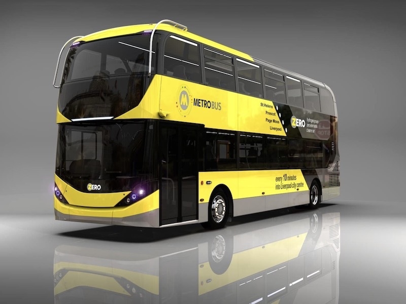 Hydrogen Bus Liverpool Cgi Alexander Dennis 2022