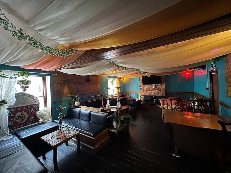 The Upstairs Shisha Bar And Event Space At Kadas Leeds