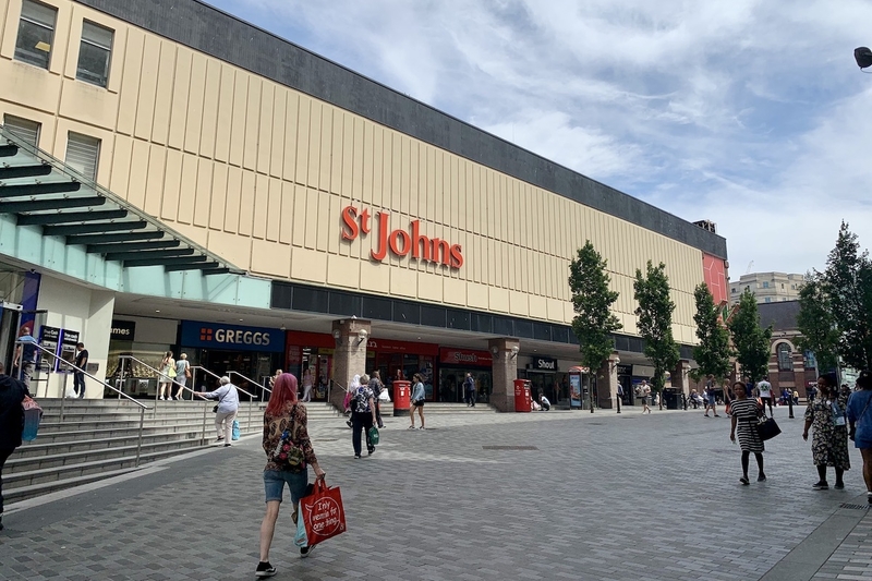 St Johns Shopping Centre Market Liverpool