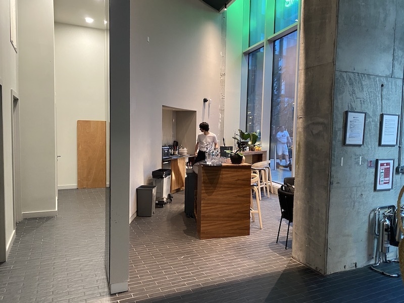 The Bar Area Of The Green Lab At Deansgate Square In Manchester