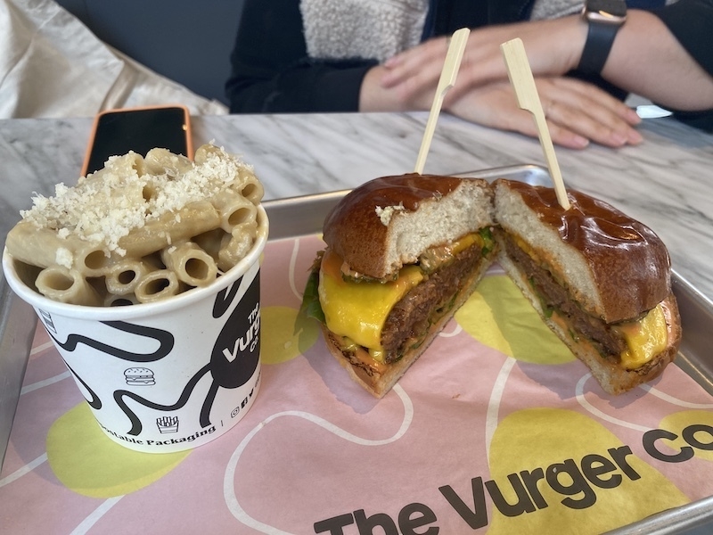 The Vurger Co New York Melt Vegan Burger