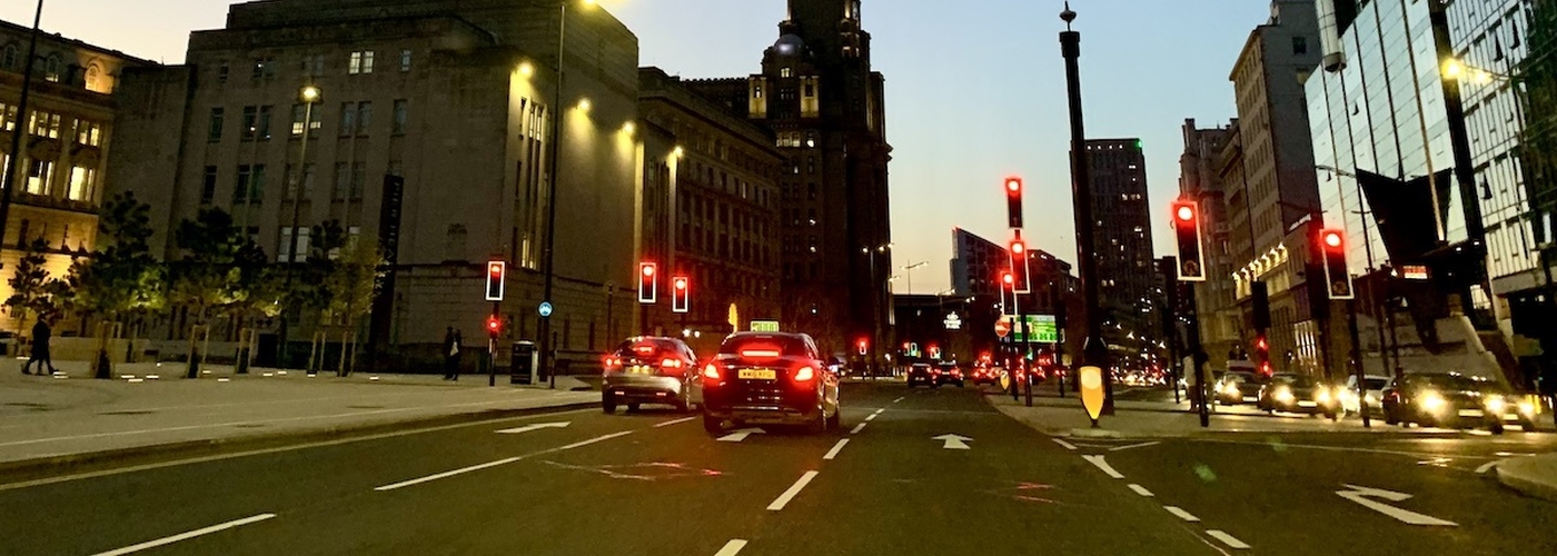 The Strand Liverpool Night Time Sunset Drivers Traffic Vma