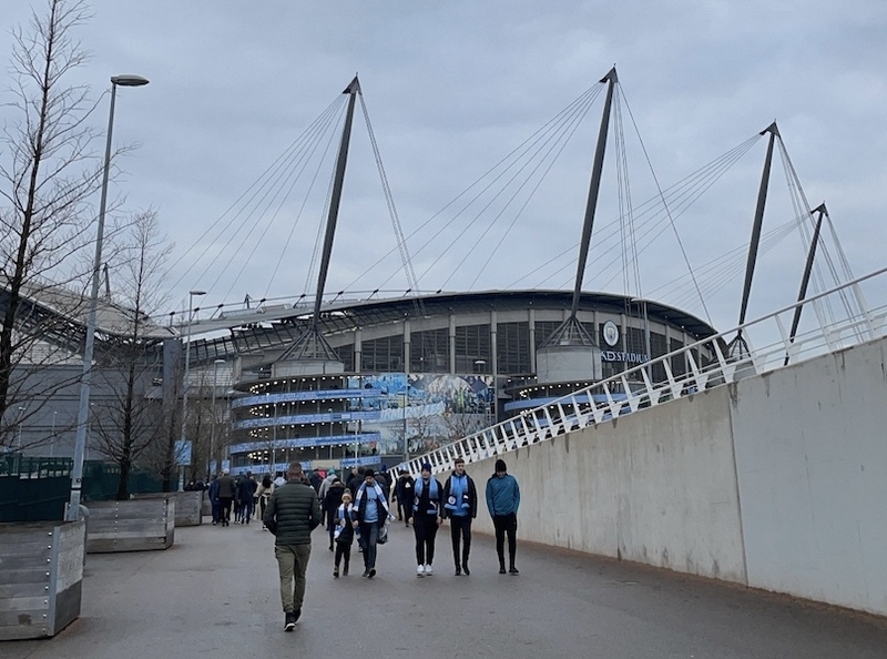 Manchester City Ground Etihad Stadium In East Manchester