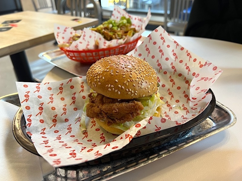 The Tribute Chicken Burger From Bird Of Prey Manchester