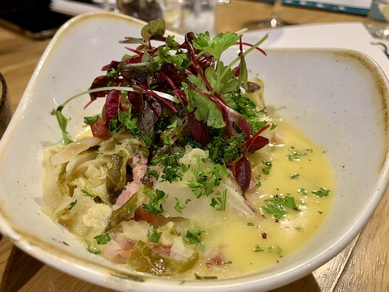 Luca Restaurant Allerton Liverpool Italian Braised Cabbage