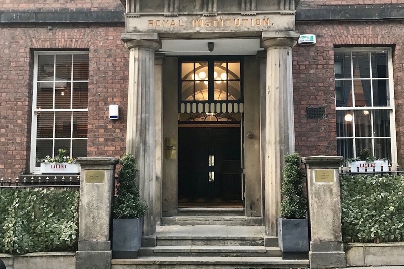 Royal Institute Liverpool Colquitt Street Bar External
