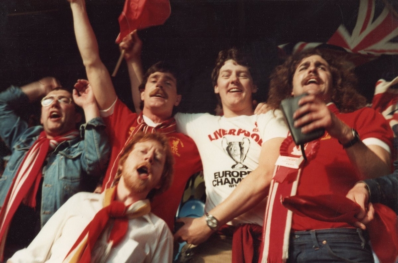 Red Archive Caravan Lfc 1981 At The Liverpool V Real Madrid In Paris Taken By Des Ferguson