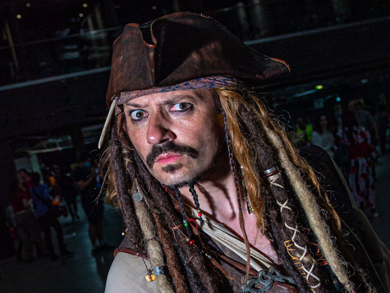 Manchester Comic Con 2022 Jack Sparrow Costume
