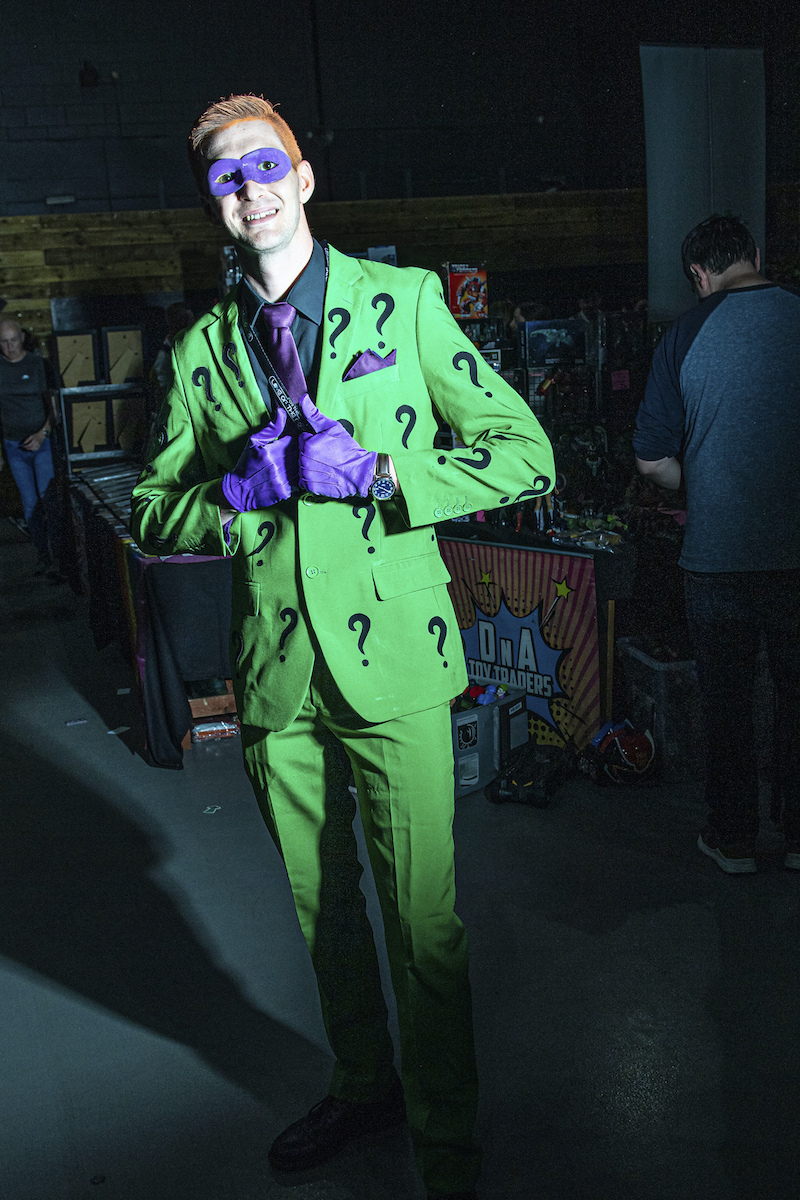 Manchetser Mega Con Event The Riddler Manchester Bowlers Exhibtion Centre 2022